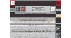 Desktop Screenshot of meisterkonzerte.kultur-oa.de
